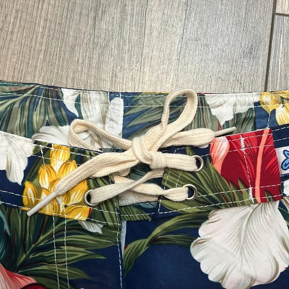 Xelosette Tropical Floral‎ Board Shorts* NWT - Picture 5 of 10